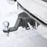 ТСУ /съемный квадрат/ с НЕРЖ накладкой TOYOTA LAND CRUISER Prado 150 2009-/ LC Prado 120 2002-2009/ LEXUS GX 460 2010-2013 купить недорого с доставкой в Балахна