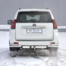 ТСУ /съемный квадрат/ с НЕРЖ накладкой TOYOTA LAND CRUISER Prado 150 2009-/ LC Prado 120 2002-2009/ LEXUS GX 460 2010-2013 купить недорого с доставкой в Балахна