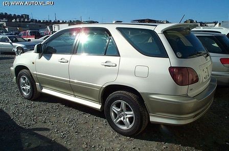 Накладка на задний бампер (сток) Toyota Harrier (10) купить недорого с доставкой в Балахна