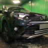 Защита радиатора "Standart" Toyota RAV4 (2015-2019) низ, хром купить недорого с доставкой в Балахна