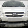 Защита радиатора "Standart" Chevrolet Captiva (2006-2011) низ, чёрная купить недорого с доставкой в Балахна