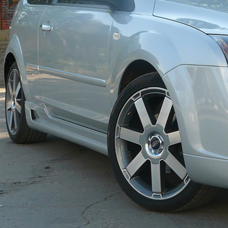 Накладки на пороги "Sport" для Ford Focus 2 (хэтчбэк) 3-5D (2004-2011) купить недорого с доставкой в Балахна