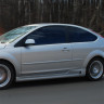 Накладки на пороги "Sport" для Ford Focus 2 (хэтчбэк) 3-5D (2004-2011) купить недорого с доставкой в Балахна