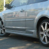 Накладки на пороги "Sport" для Ford Focus 2 (хэтчбэк) 3-5D (2004-2011) купить недорого с доставкой в Балахна