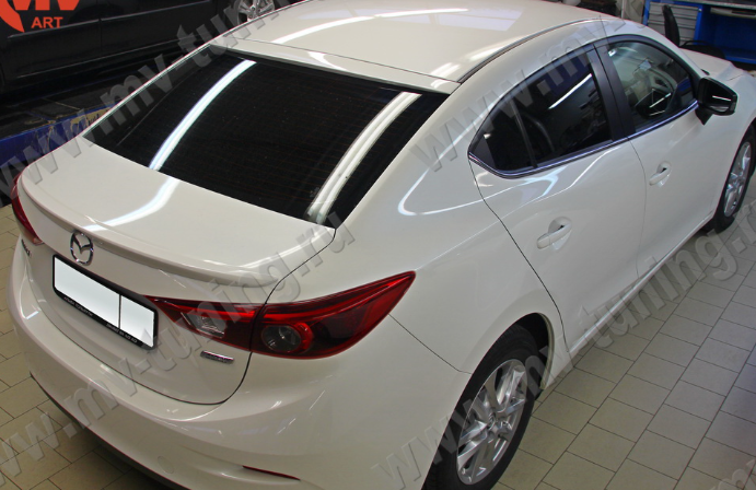 Козырек на заднее стекло для Mazda 3 (2013-н.в.) купить недорого с доставкой в Балахна