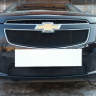 Защита радиатора "Standart" Chevrolet Cruze (2008-2013) верх, чёрная купить недорого с доставкой в Балахна