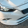 Сплиттер переднего бампера под клыки №2 "Lite Style" для Mazda 6 (2013-н.в.) купить недорого с доставкой в Балахна