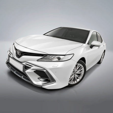 Накладка на передний бампер "HARIUS" для Toyota Camry (70) купить недорого с доставкой в Балахна