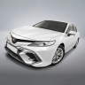 Накладка на передний бампер "HARIUS" для Toyota Camry (70) купить недорого с доставкой в Балахна