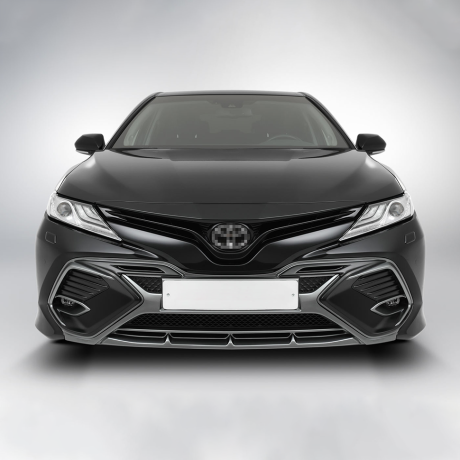 Накладка на передний бампер "HARIUS" для Toyota Camry (70) купить недорого с доставкой в Балахна