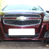 Защита радиатора "Standart" Chevrolet Malibu (2012-2015) чёрная купить недорого с доставкой в Балахна