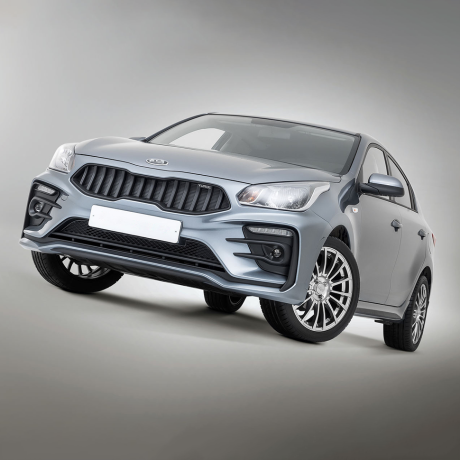 Бампер передний "Kudos" для Kia Rio (2017-2020) купить недорого с доставкой в Балахна