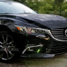 Клыки (накладки) переднего бампера "SkyActivSport" var №3 для Mazda 6 (2015-н.в.) купить недорого с доставкой в Балахна
