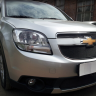 Защита радиатора "Standart" Chevrolet Orlando (2009-2015) верх, чёрная купить недорого с доставкой в Балахна