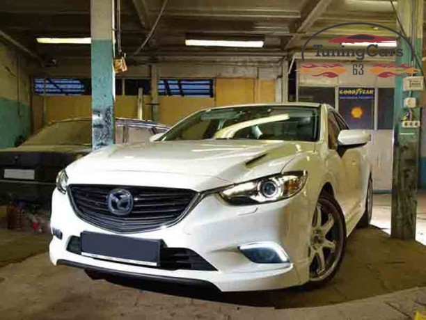 Капот "SkyActivSport" var №2 (с прорезанными жабрами) для Mazda 6 (2013-н.в.) купить недорого с доставкой в Балахна