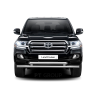 Защита переднего бампера двойная d63/63мм (НПС) Toyota Land Cruiser 200 (2014-н.в.) купить недорого с доставкой в Балахна