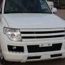 Решетка радиатора "Broomer Design" var №2 для Mitsubishi Pajero 4 (2006-2015) купить недорого с доставкой в Балахна
