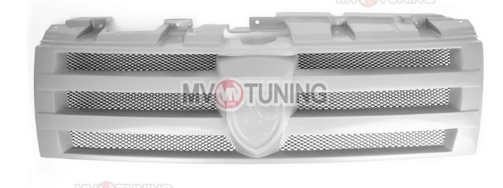 Решетка радиатора (под логотип) "Broomer Design" var №2 для Mitsubishi Pajero 4 (2006-2015) купить недорого с доставкой в Балахна