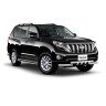 Защита переднего бампера двойная с зубьями d63/63мм (НПС) Toyota Land Cruiser Prado 150 (2013-2016 г.в.) купить недорого с доставкой в Балахна