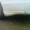 Накладки (клыки) на задний бампер (сток) Toyota Cresta 90 купить недорого с доставкой в Балахна