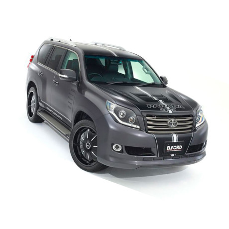 Бампер передний в стиле "Elford" для Toyota Land Cruser Prado 150 (2009-2014) купить недорого с доставкой в Балахна