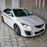 Комплект сплиттеров "KENSTYLE" для Mazda 6 GH (передний сплиттер спорт дорестайлинг 2008-2011) купить недорого с доставкой в Балахна