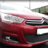 Защита радиатора "Standart" Citroen C4 (2010-2015) чёрная купить недорого с доставкой в Балахна