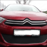 Защита радиатора "Standart" Citroen C4 (2010-2015) чёрная купить недорого с доставкой в Балахна