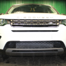 Защита радиатора "Standart" Land Rover Discovery Sport (2014-2019) чёрная купить недорого с доставкой в Балахна
