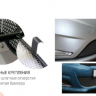 Защита радиатора "Standart" Citroen Jumper (2006-2014) верх, чёрная купить недорого с доставкой в Балахна