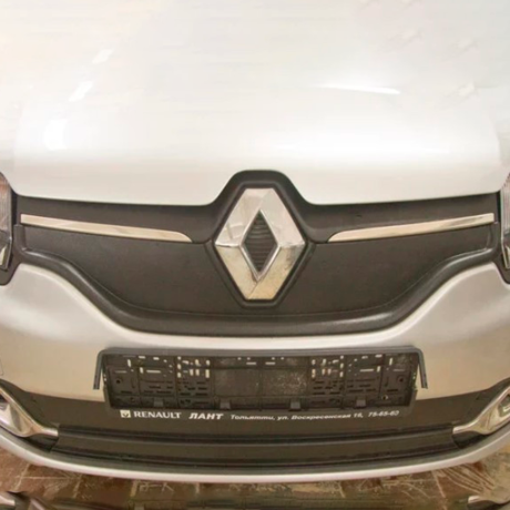 Заглушка в проем переднего бампера на зиму "АртФорм" для Renault Logan (2014-н.в.) купить недорого с доставкой в Балахна