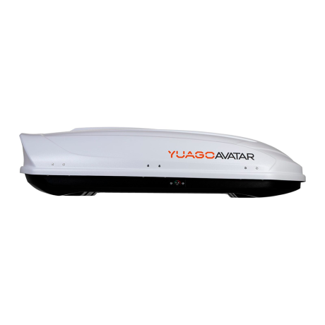 Автобокс YUAGO Avatar (тиснение) (EuroLock) двусторонний, белый, 460л купить недорого с доставкой в Балахна