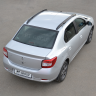Рейлинги (Черный Муар) "Комфорт" RENAULT Logan (2014-н.в.) купить недорого с доставкой в Балахна