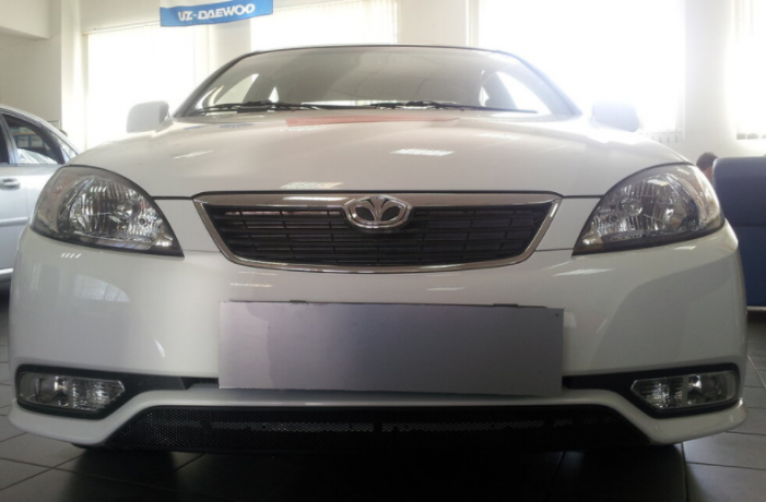 Защита радиатора "Standart" Daewoo Gentra чёрная купить недорого с доставкой в Балахна