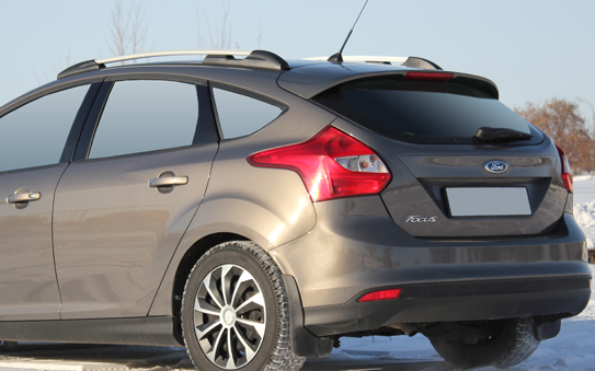 Рейлинги для Ford Focus III (2011-2019) хэтчбек Чёрный купить недорого с доставкой в Балахна