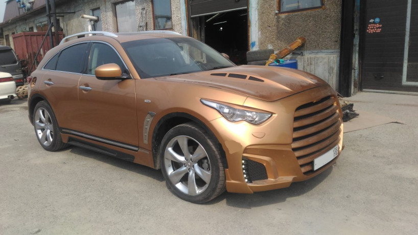 Капот пластиковый "Jass-Rs" Infiniti FX купить недорого с доставкой в Балахна