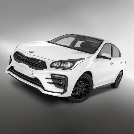 Бампер передний "Kudos Romb" для Kia Rio (2017-2020) купить недорого с доставкой в Балахна