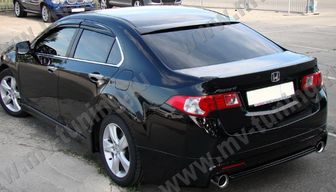 Козырек на заднее стекло var №2 широкий для Honda Accord VIII (2008-2013) купить недорого с доставкой в Балахна