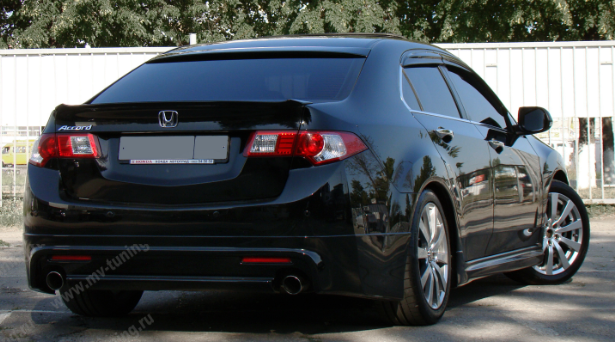 Козырек на заднее стекло var №2 широкий для Honda Accord VIII (2008-2013) купить недорого с доставкой в Балахна