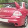 Бампер задний в стиле "EVO" для Mitsubishi Lancer IX (2003-2009) купить недорого с доставкой в Балахна