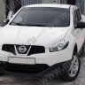Накладки на фары (реснички) для Nissan Qashqai (2010-2013) купить недорого с доставкой в Балахна