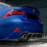 Диффузор заднего бампера №1 (с килями) для Lexus IS III (с 2013-2022) купить недорого с доставкой в Балахна