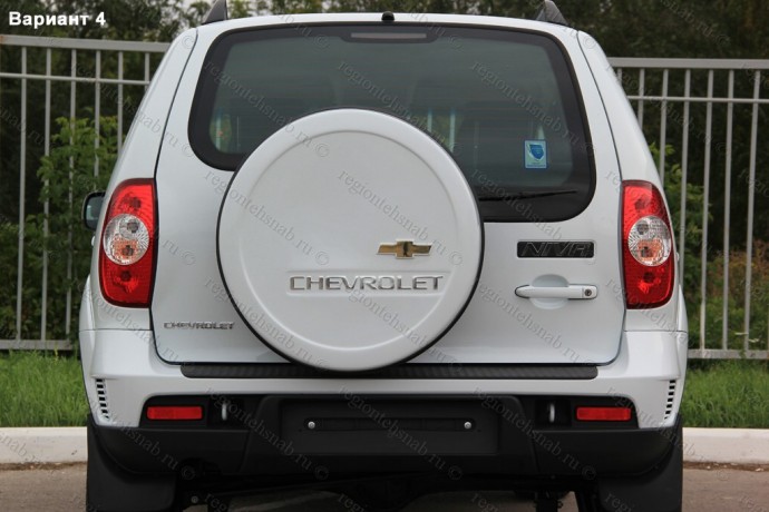 Чехол запасного колеса Chevrolet Niv@ с эмблемой Chevrolet купить недорого с доставкой в Балахна