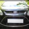 Защита радиатора "Standart" Ford C-MAX (2010-2015) чёрная купить недорого с доставкой в Балахна