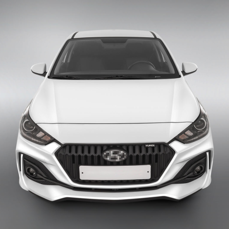 Бампер передний "Quant" для Hyundai Solaris (2017-2020) купить недорого с доставкой в Балахна