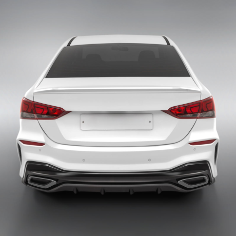 Бампер задний "Quant" для Hyundai Solaris (2017-2020) купить недорого с доставкой в Балахна
