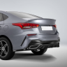 Бампер задний "Quant" для Hyundai Solaris (2017-2020) купить недорого с доставкой в Балахна