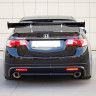Накладка (юбка) заднего бампера "Mugen Style" для Honda Accord VIII (2008-2013) купить недорого с доставкой в Балахна