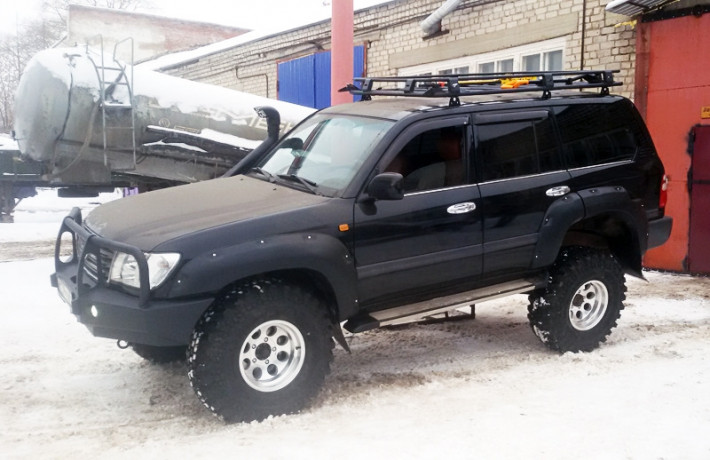 Расширители арок стеклопластиковые на Toyota Land Cruiser 100 (6кг) купить недорого с доставкой в Балахна