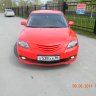 Решетка радиатора "Две полоски" для Mazda 3, хэтчбэк (2003-2009) купить недорого с доставкой в Балахна